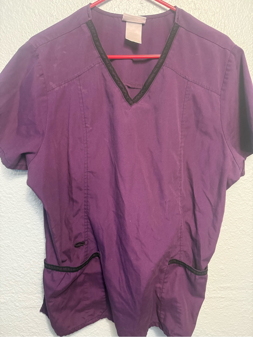 Scrubstar Purple V-Neck Medical Scrub Set